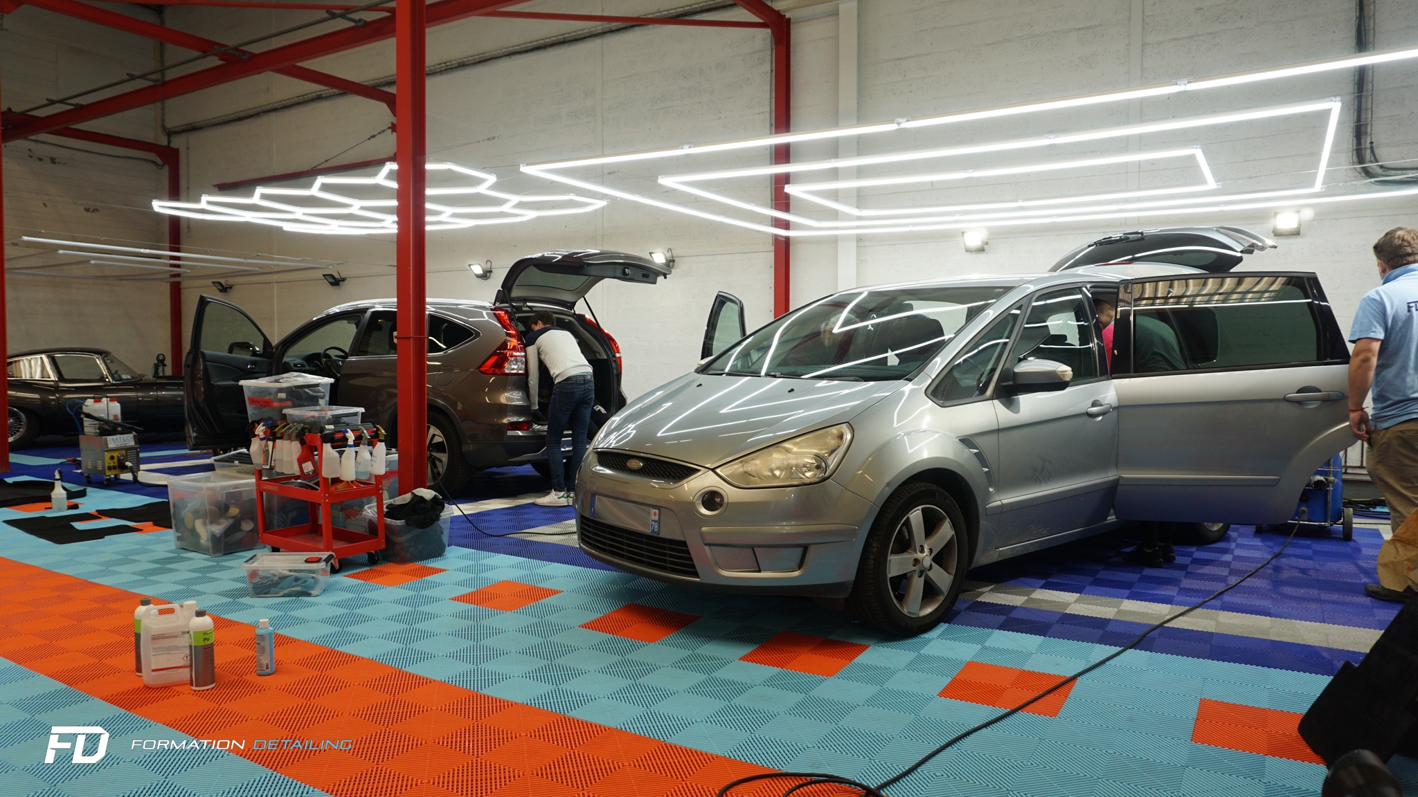 Formation Detailing centre d’apprentissage au nettoyage vapeur